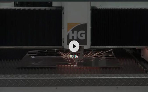 滬工高功率8025/6025/6020寬幅激光切割機，高速加工零件精度仍然穩定可靠